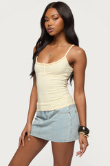 Oksana Henley Tank Top