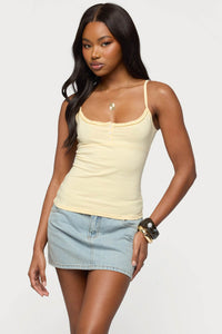 Oksana Henley Tank Top