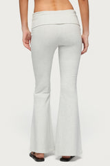 Petite Naomi Foldover Flared Leggings