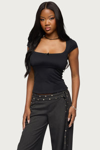 Laiah Square Neck Top