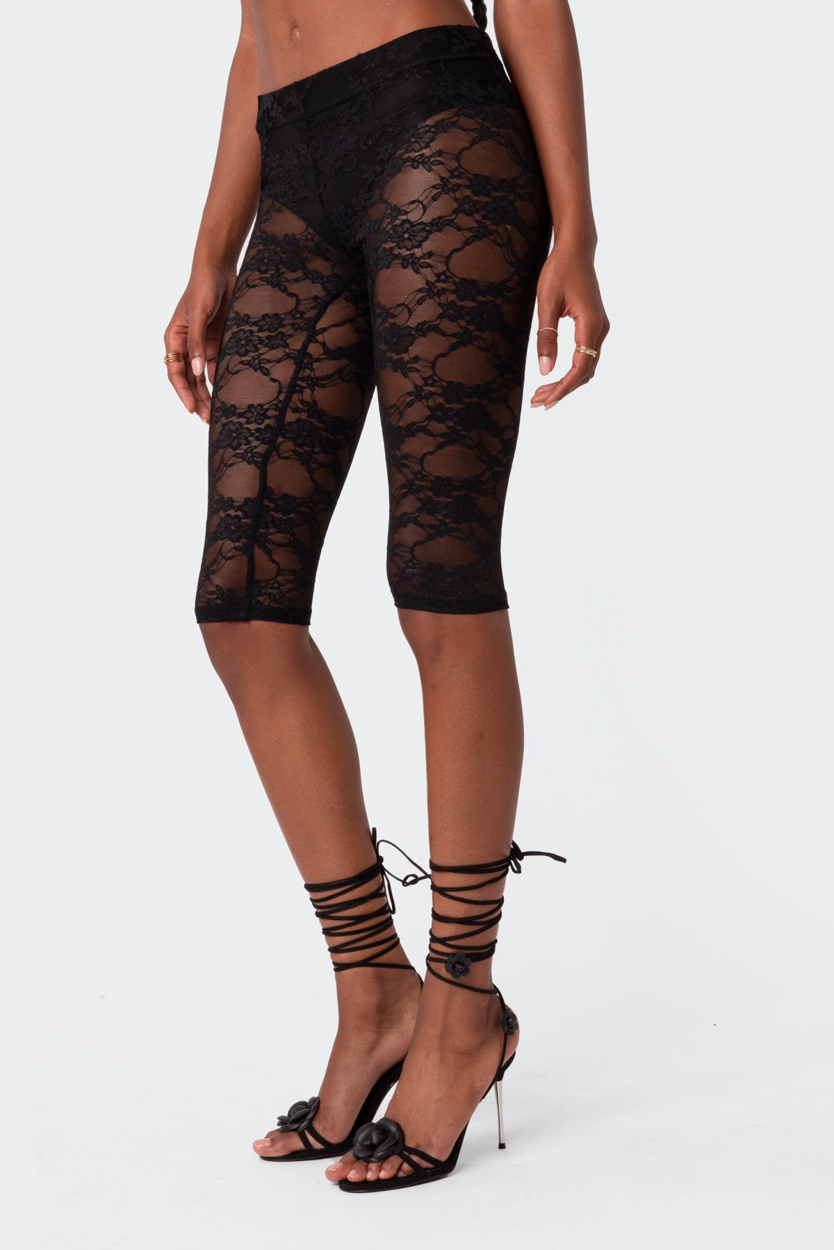 Gianna Sheer Lace Leggings