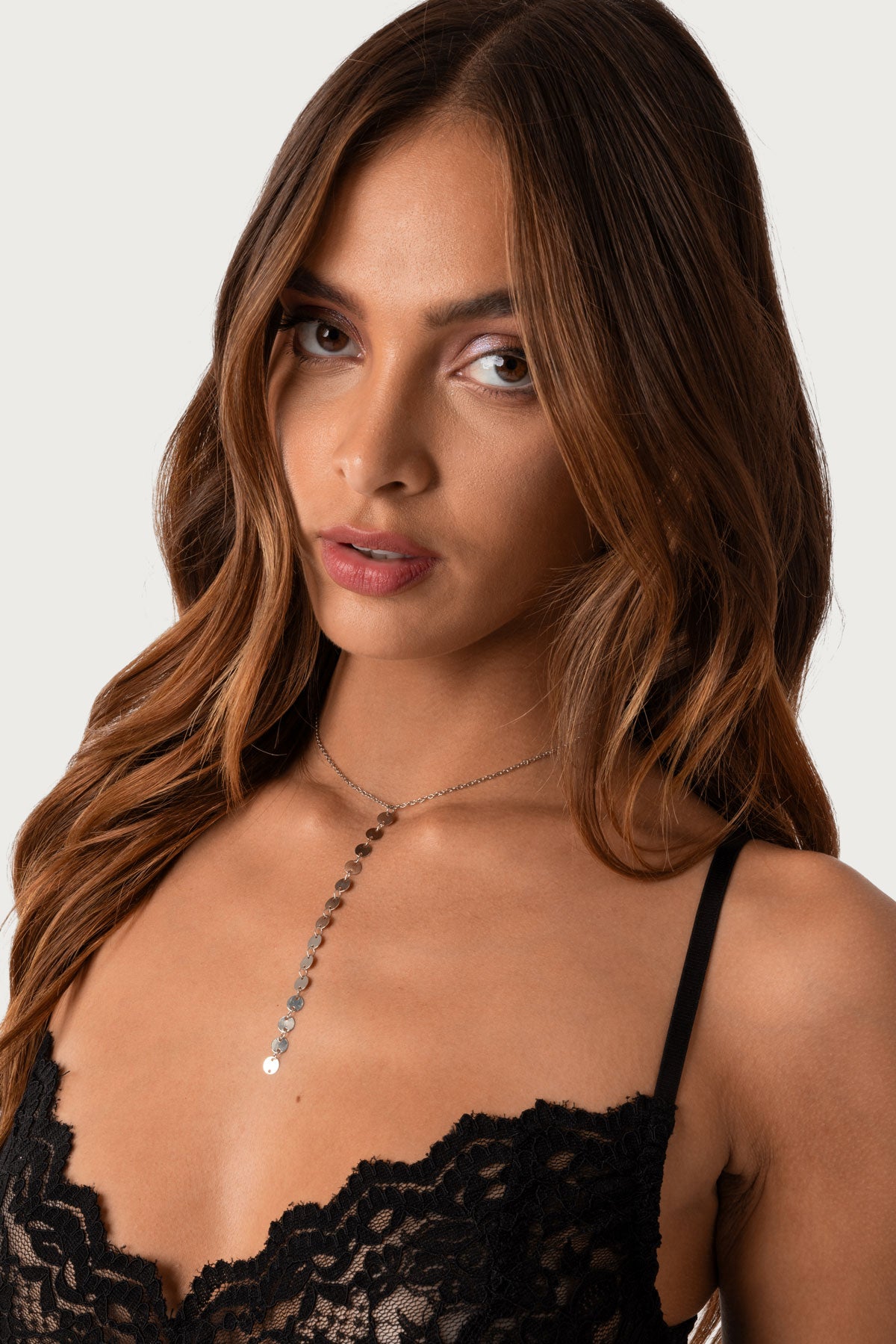 Cascading Sequin Necklace