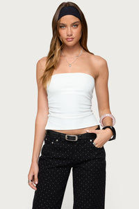 Karina Side Slit Tube Top