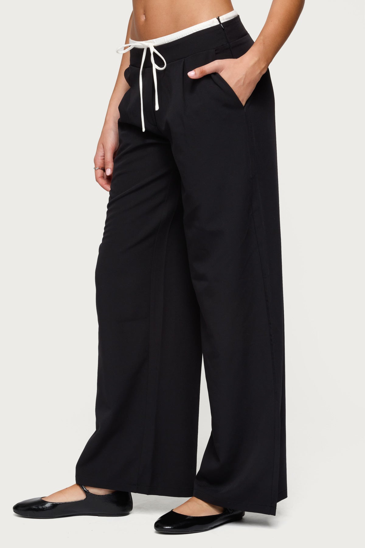Peekaboo Drawstring Pants