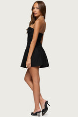 Cecelie Strapless Drop Waist Mini Dress