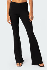 Dekota Ribbed Flared Pants