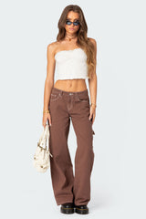 Brenda Low Rise Baggy Carpenter Jeans