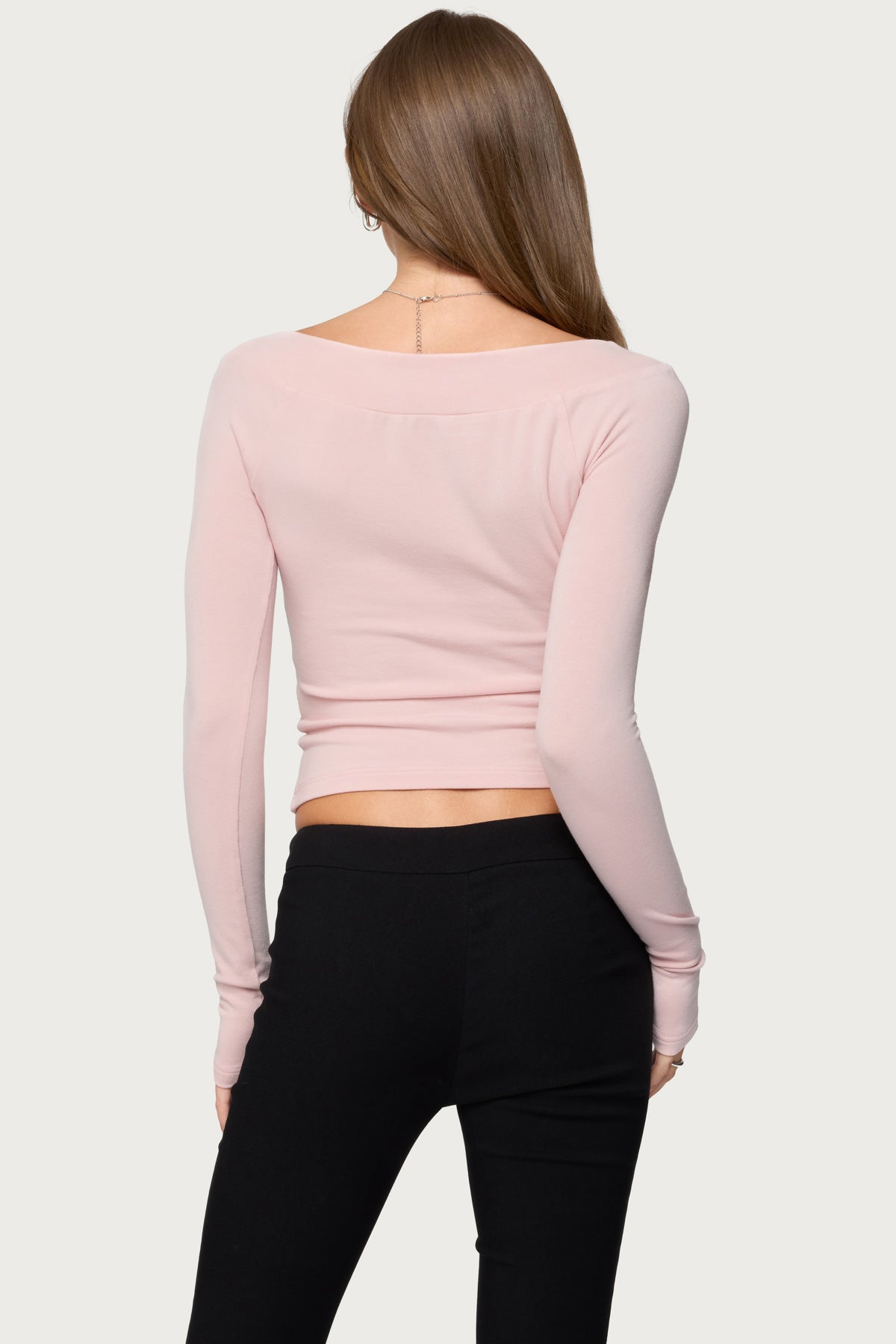 Embry Boat Neck Raglan Top