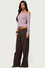 Emmiline Lacey Off Shoulder Top