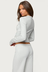 Embryn Button Up Knit Cardigan