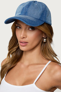 Denim Baseball Cap
