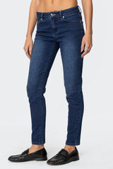 Rosalia Low Rise Skinny Jeans