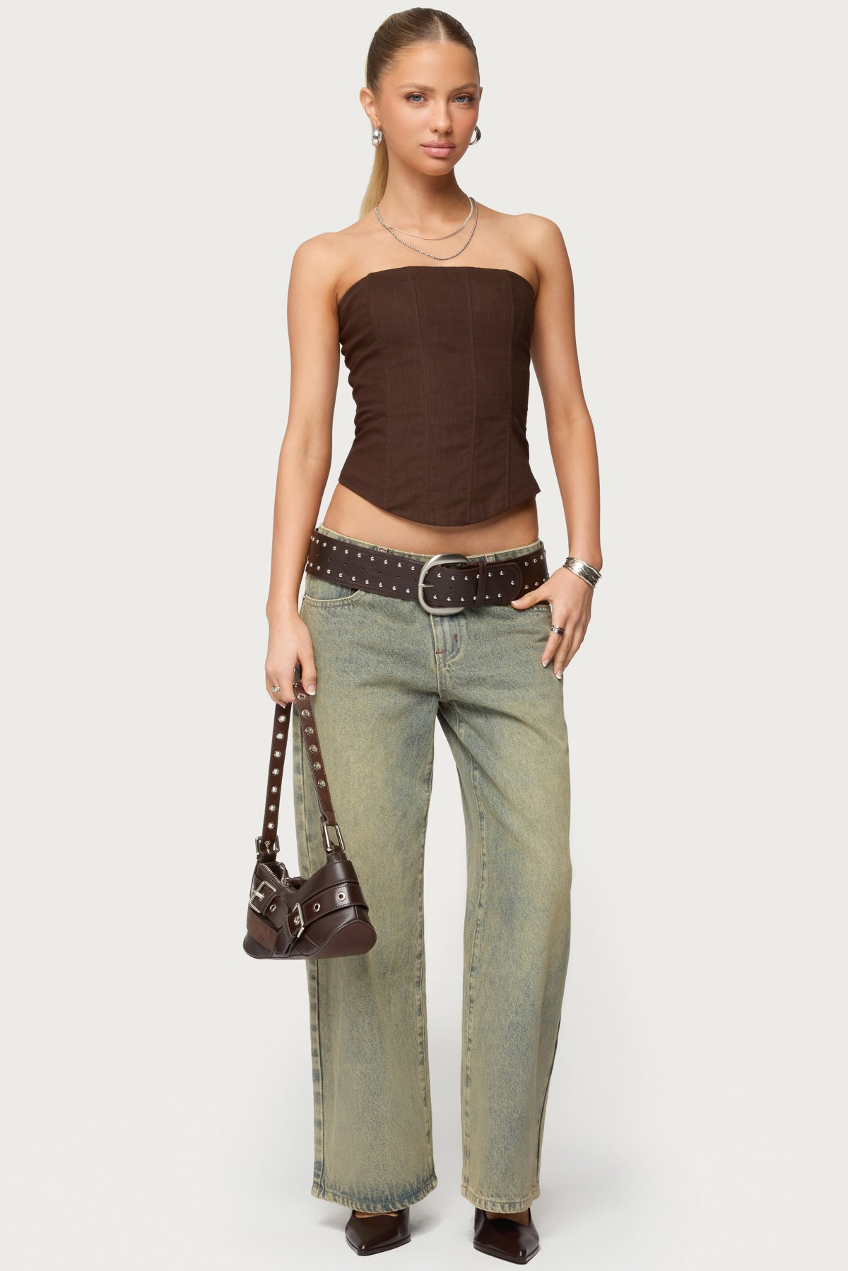 Hadar Linen Look Corset