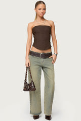 Hadar Linen Look Corset