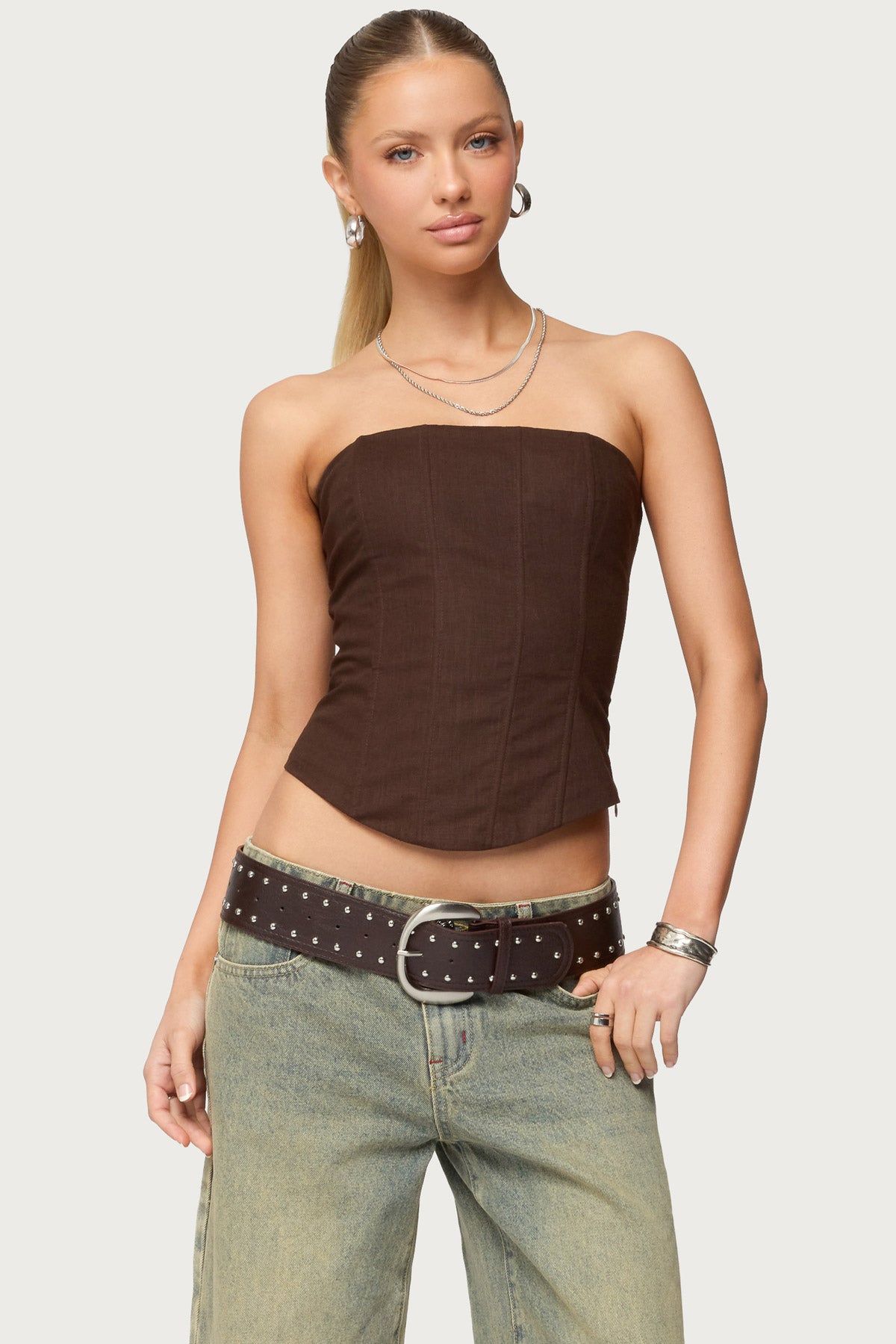 Hadar Linen Look Corset