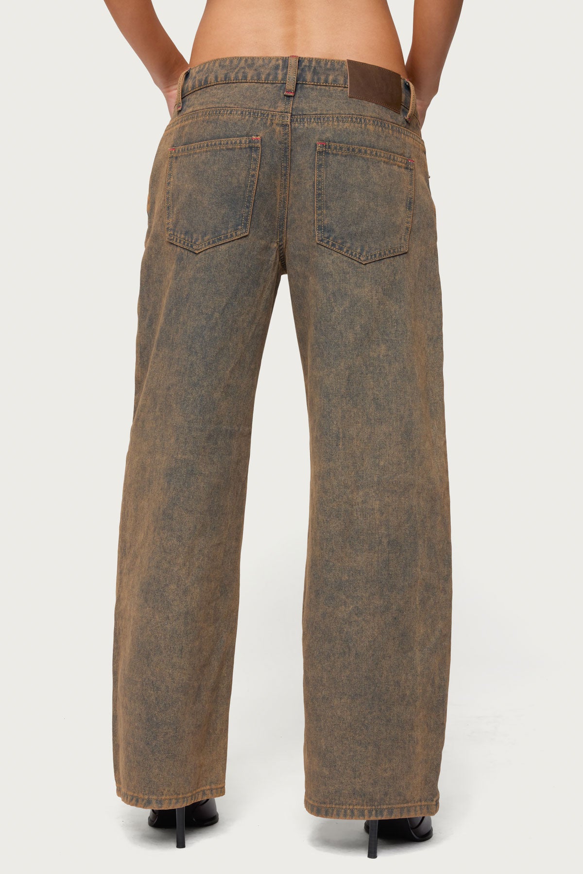 Petite Ace Low Rise Baggy Jeans