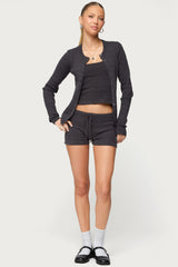 Nella Cable Knit Shorts