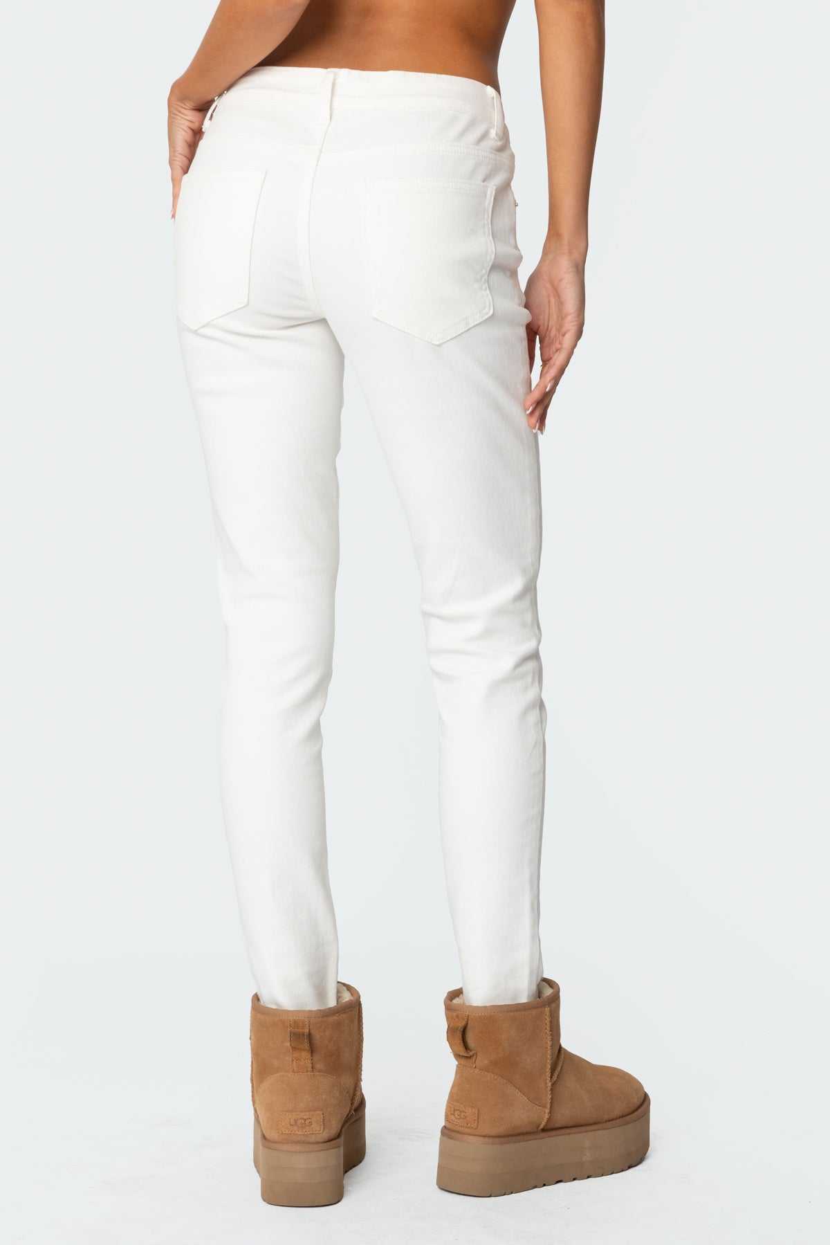 Berta Low Rise Skinny Jeans