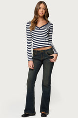 Solly Striped Long Sleeve T Shirt