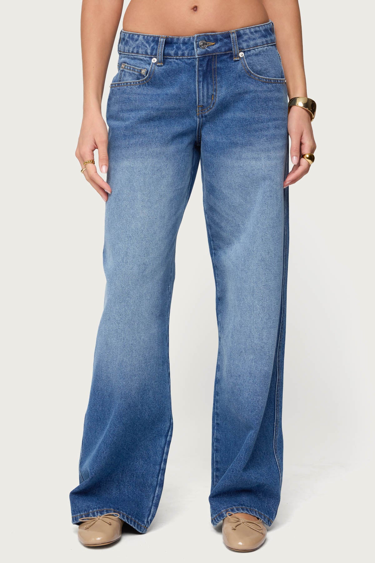 Lauryn Low Rise Baggy Jeans