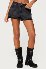 Fern Mid Rise Denim Shorts