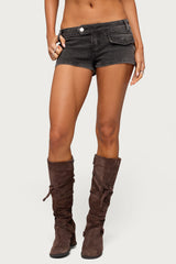 Bryan Denim Micro Shorts