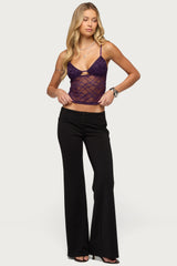 Katalia Sequin Flared Pants