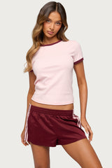 Zeke Contrast T Shirt