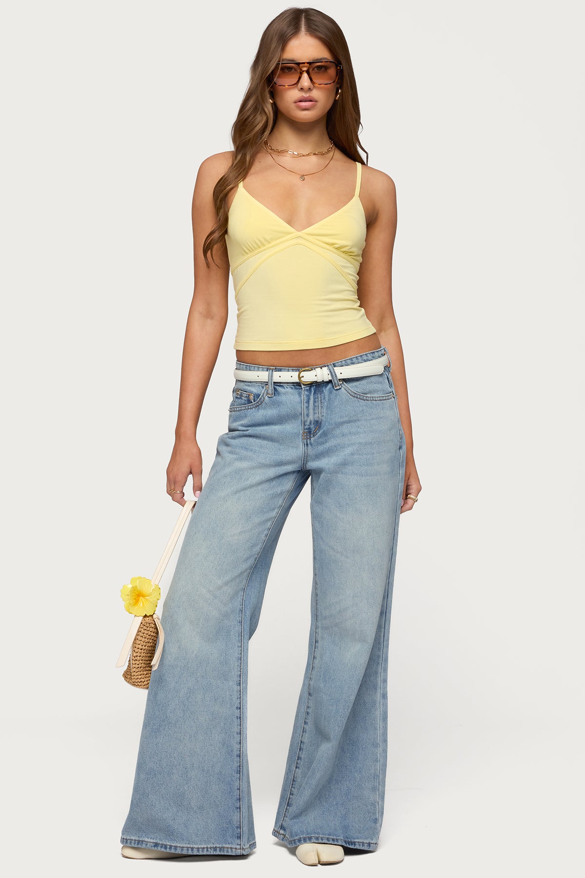 Evianna Double Tie Back Tank Top