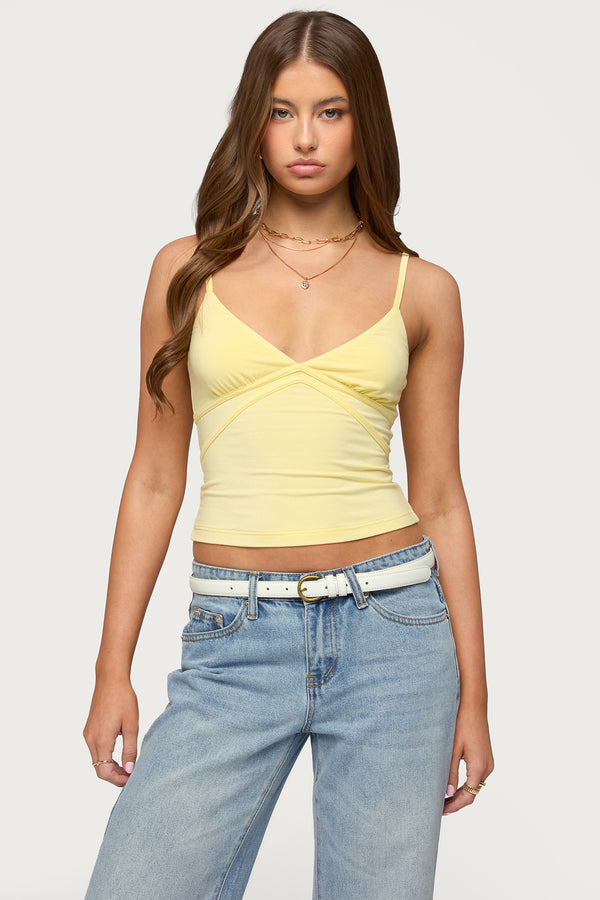 Evianna Double Tie Back Tank Top