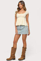 Kingsley Babydoll Top