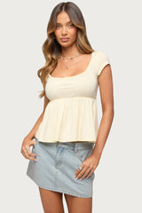Kingsley Babydoll Top