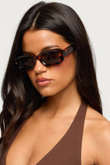 Golden Babe Rectangle Sunglasses