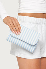 Striped Makeup Bag