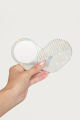 Compact Travel Comb & Mirror