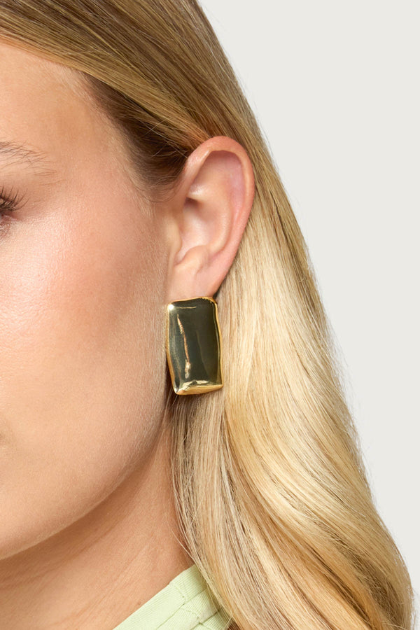 Rectangle Drop Earrings