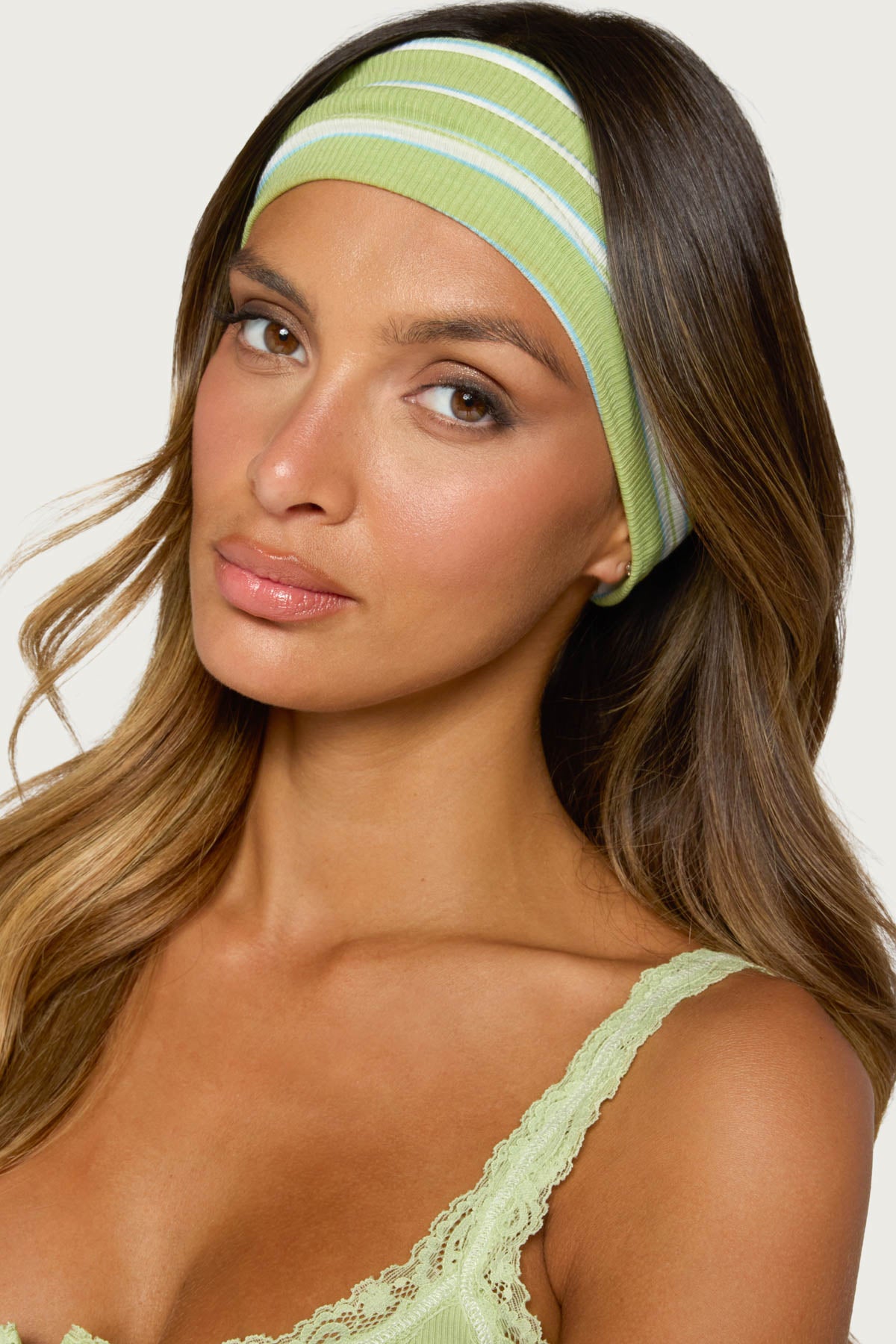 Mixed Stripe Ribbed Headband Pack