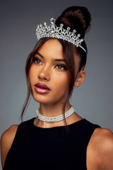 Layered Pearl Choker Necklace
