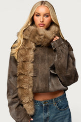 Faux Fur Scarf