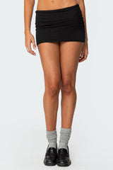Aisha Low Rise Mini Skirt