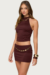 Briar Necklace Halter Top