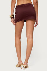 Briar Chain Belt Mini Skirt