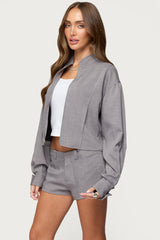 Roshelle High Neck Jacket