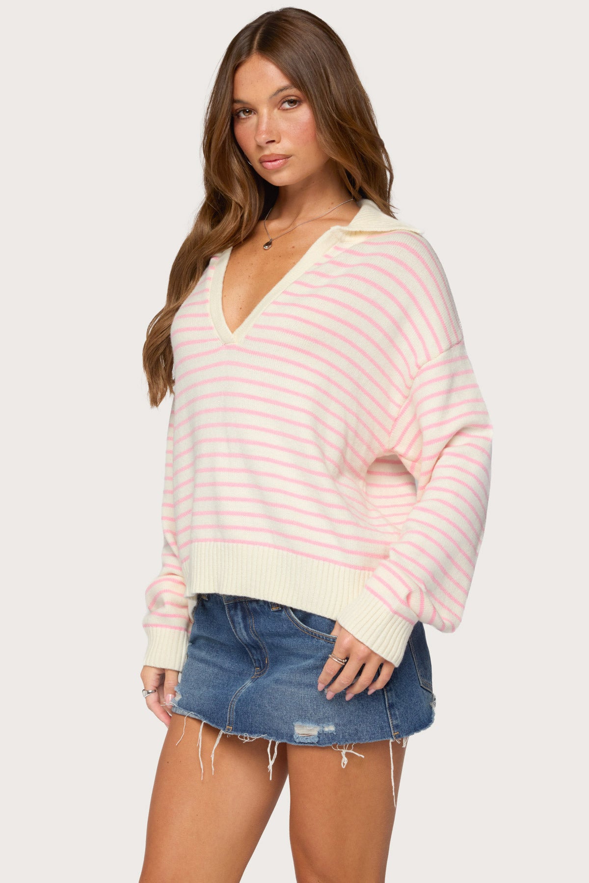 Copenhagen Oversized Striped Sweater