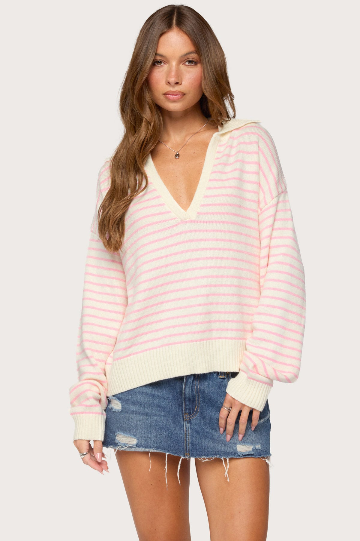 Copenhagen Oversized Striped Sweater