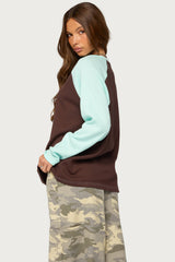 Me Time Oversized Waffle Top