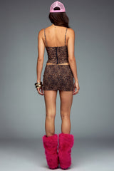 Disco Doll Faux Fur Leg Warmers