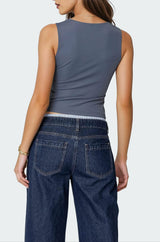 Essy Square Neck Top