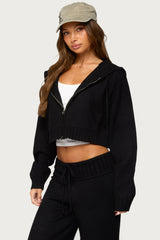 Russell Knit Hooded Cardigan