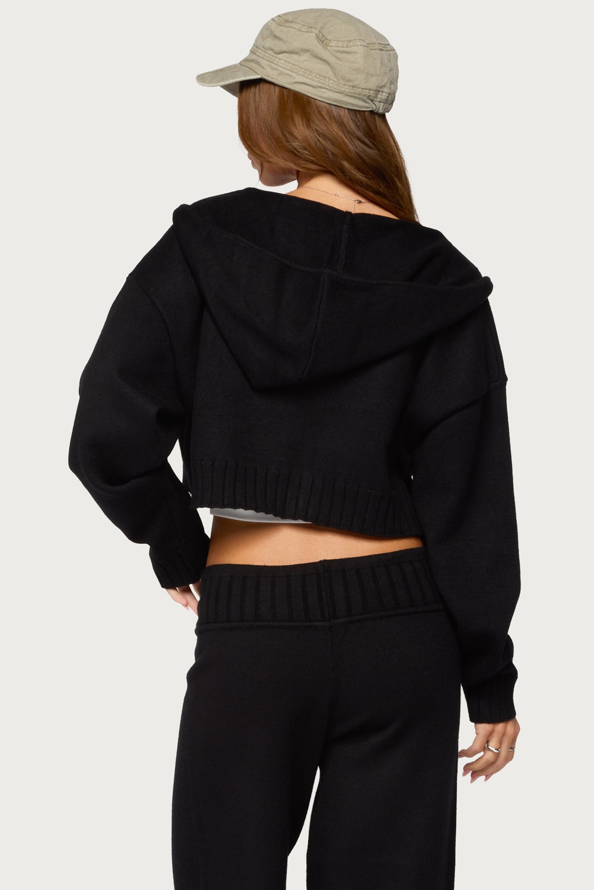 Russell Knit Hooded Cardigan